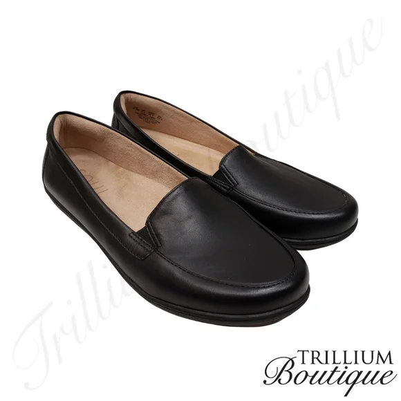 SOUL Naturalizer Zapato Loafer Black New in Box Leather Upper - Picture 2 of 13